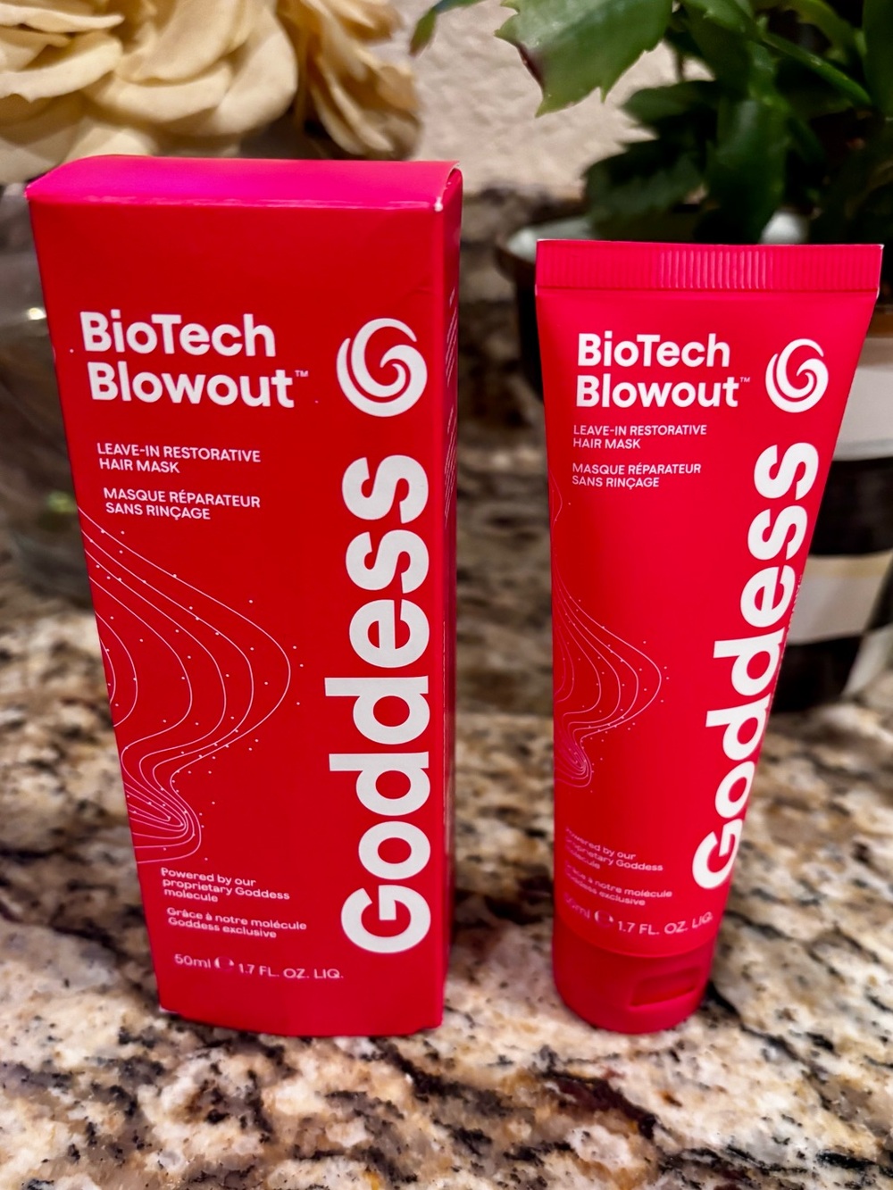BioTech Blowout Leave-In Restorative Hair Mask by Goddess
